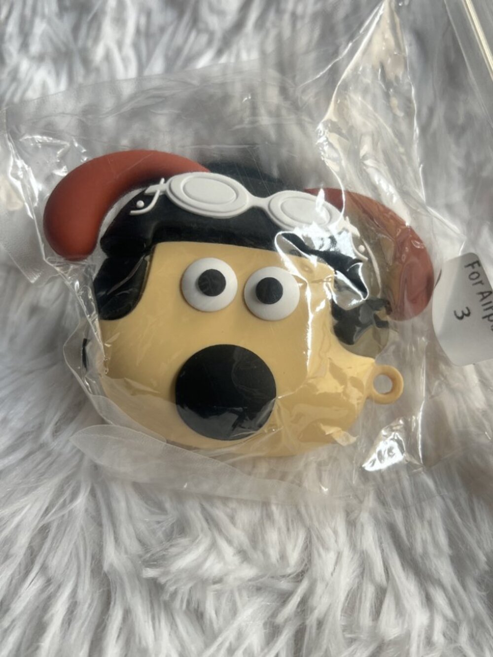 Wallace and Gromit Pilot Dog Apple Airpod 3 Case